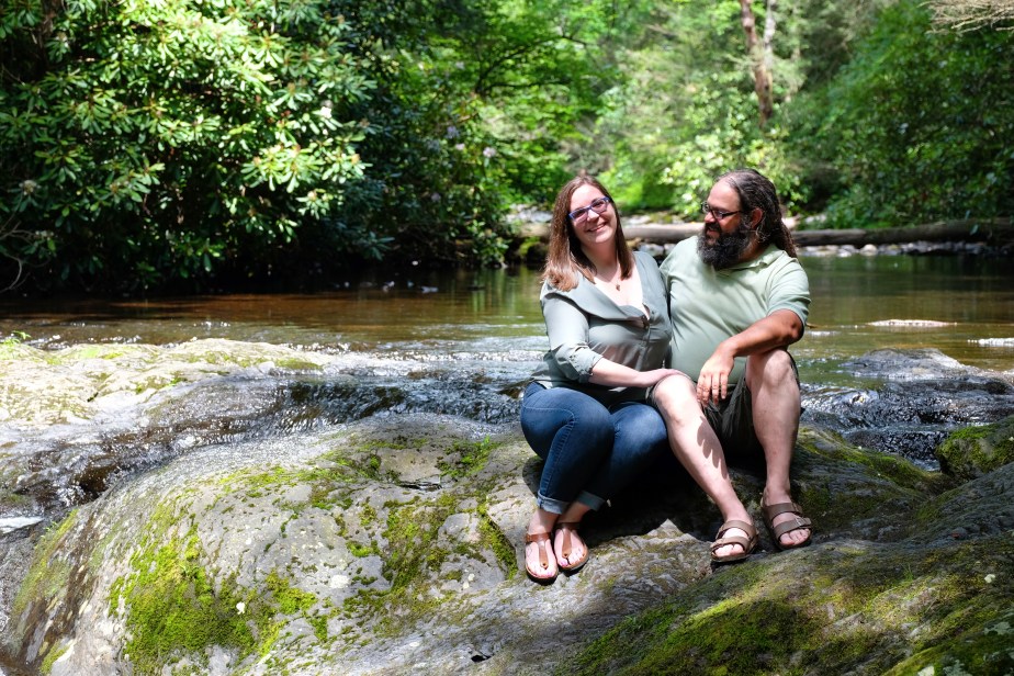 Alicia and Rich on a Rock.jpg